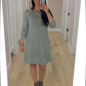 Loft Gray Sweater Dress